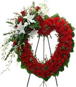 Sympathy Heart,Funeral Hearts, Funeral Flowers