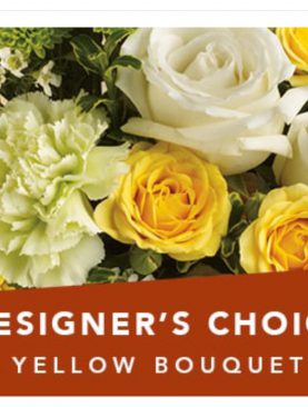 Designer Choice Yellow Bouquet